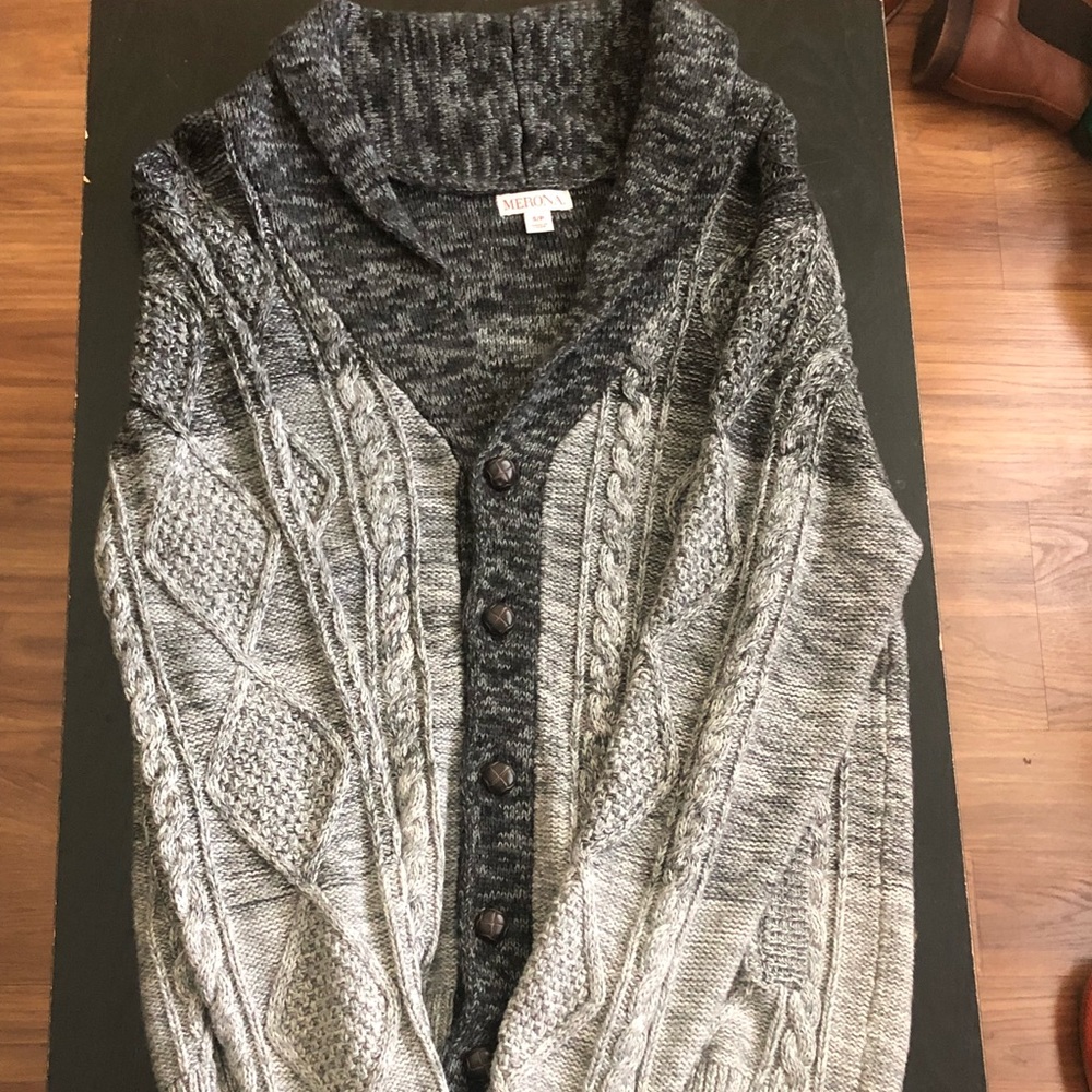 Merona grey cardigan